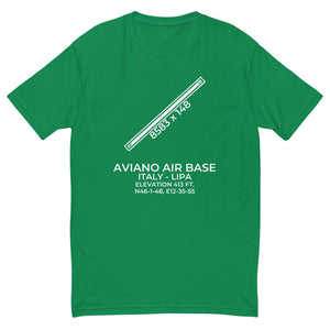 AVIANO AIR BASE (AVB; LIPA) in AVIANO; ITALY (ITL) T-shirt
