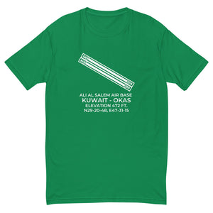 ALI AL SALEM AIR BASE (OKAS) in KUWAIT (KU) T-shirt