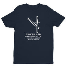 Load image into Gallery viewer, B-1 LANCER at TINKER AFB; OKLAHOMA (TIK; KTIK) T-Shirt