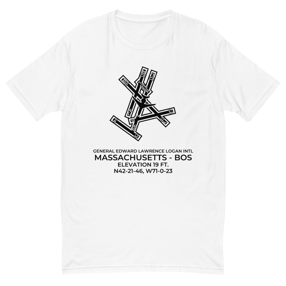 Falcon 7X at General Edward Lawrence Logan Intl (BOS;KBOS) in Boston, Massachusetts (MA) T-shirt