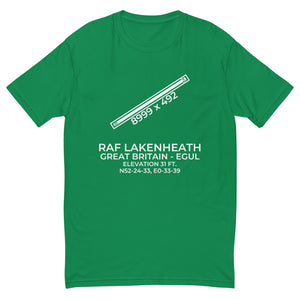 RAF LAKENHEATH (LKZ; EGUL) in SUFFOLK; GREAT BRITAIN (GB) T-shirt