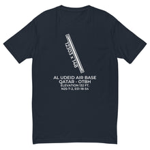 Load image into Gallery viewer, AL UDEID AIR BASE (XJD; OTBH) in RAYYAN; QATAR (QA) pre-2016 T-shirt