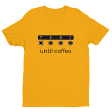 Load image into Gallery viewer, Radio Failure (squawk 7600) Until Coffee Short Sleeve T-shirt