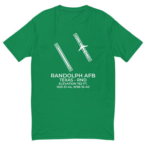 737-200 at RANDOLPH AFB (RND; KRND) near UNIVERSAL CITY; TEXAS (TX) T-shirt