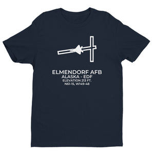 F-22 RAPTOR at ELMENDORF AFB; ALASKA (EDF; PAED) T-Shirt