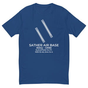 SATHER AIR BASE (BGW; ORBI) in BAGHDAD; IRAQ T-shirt