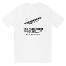 Load image into Gallery viewer, NAS CUBI POINT (NCP) in SUBIC BAY; PHILIPPINES (PH) T-shirt