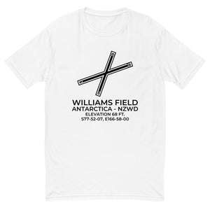 WILLIAMS FIELD (NZWD) c.1960-1990 in ANTARCTICA T-shirt