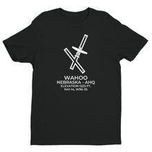 Load image into Gallery viewer, CESSNA 172 at WAHOO; NEBRASKA (AHQ; KAHQ) T-shirt