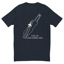 Load image into Gallery viewer, A-7 on USS CORAL SEA (CVA-43; CV-43) T-shirt