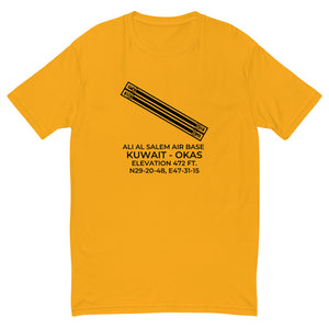 ALI AL SALEM AIR BASE (OKAS) in KUWAIT (KU) T-shirt