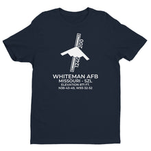 Load image into Gallery viewer, B-2 SPIRIT at WHITEMAN AFB; MISSOURI (SZL; KSZL) T-Shirt
