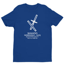 Load image into Gallery viewer, CESSNA 172 at WAHOO; NEBRASKA (AHQ; KAHQ) T-shirt