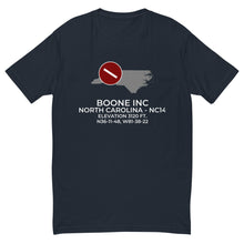 Load image into Gallery viewer, BOONE INC (NC14) in BOONE; NORTH CAROLINA (NC) T-shirt