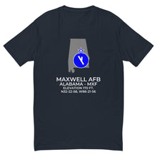 Load image into Gallery viewer, MAXWELL AFB in MONTGOMERY; ALABAMA (MXF; KMXF) T-Shirt
