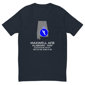 MAXWELL AFB in MONTGOMERY; ALABAMA (MXF; KMXF) T-Shirt