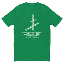 Load image into Gallery viewer, UH-1 HUEY at CAIRNS AAF (FORT RUCKER) in FORT RUCKER/OZARK; ALABAMA (OZR; KOZR) T-Shirt