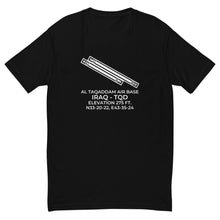 Load image into Gallery viewer, AL TAQADDAM AIR BASE (TQD; ORAT) T-shirt