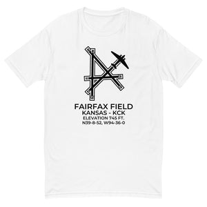 DC-3 at FAIRFAX FIELD (KCK) c.1945 T-shirt