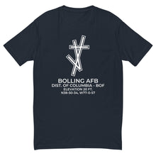 Load image into Gallery viewer, BOLLING AFB (BOF; KBOF) in WASHINGTON, D.C. c.1950s T-shirt