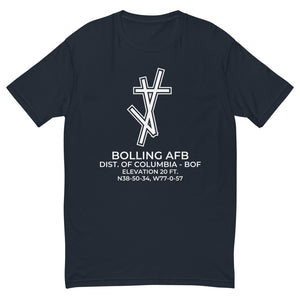 BOLLING AFB (BOF; KBOF) in WASHINGTON, D.C. c.1950s T-shirt