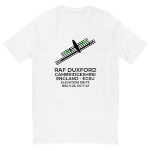 SPITFIRE at RAF DUXFORD (EGSU) T-shirt