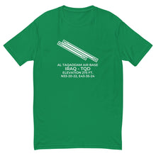 Load image into Gallery viewer, AL TAQADDAM AIR BASE (TQD; ORAT) T-shirt