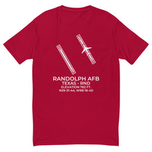 Load image into Gallery viewer, 737-200 at RANDOLPH AFB (RND; KRND) near UNIVERSAL CITY; TEXAS (TX) T-shirt
