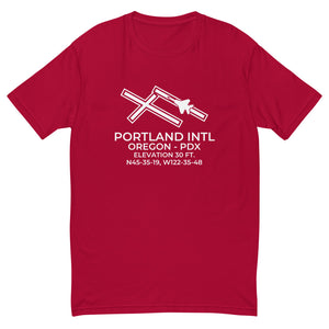 F-15 at PORTLAND INTL (PDX; KPDX) in PORTLAND; OREGON (OR) T-shirt