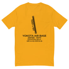 Load image into Gallery viewer, YOKOTA AIR BASE (OKO; RJTY) in FUSSA; JAPAN T-shirt