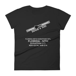 SR-71 at FLORIDA KEYS MARATHON INTL (MTH; KMTH) Women's Short Sleeve T-shirt