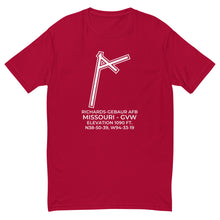 Load image into Gallery viewer, RICHARDS-GEBAUR AFB (GVW; KGVW) outside KANSAS CITY; MISSOURI (MO) c. 1965 T-shirt