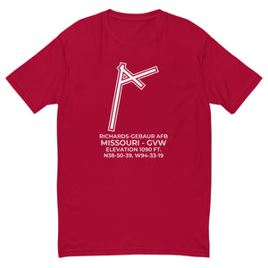RICHARDS-GEBAUR AFB (GVW; KGVW) outside KANSAS CITY; MISSOURI (MO) c. 1965 T-shirt