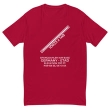 Load image into Gallery viewer, SPANGDAHLEM AIR BASE (SPM; ETAD) in SPANGDAHLEM; GERMANY T-Shirt
