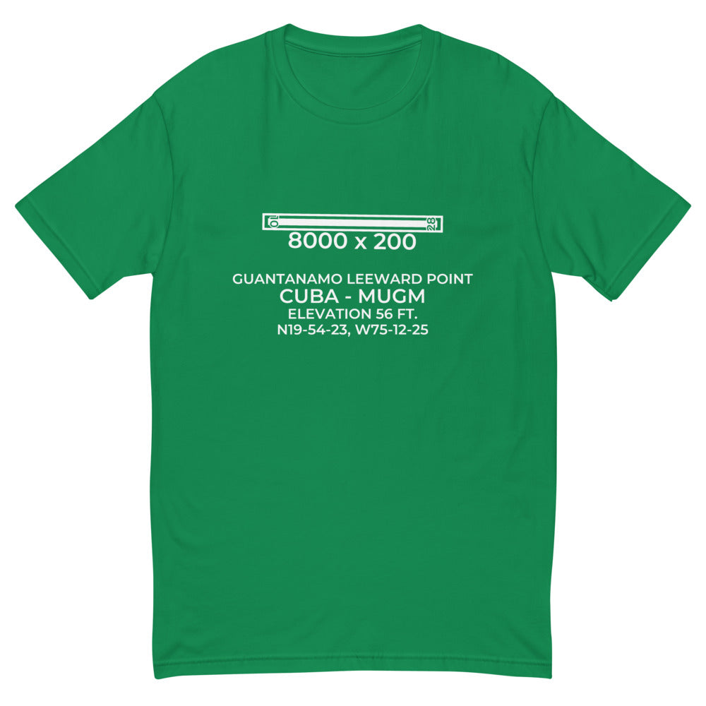 GUANTANAMO LEEWARD POINT (NBW; MUGM) in GUANTANAMO BAY; CUBA (CU) T-shirt