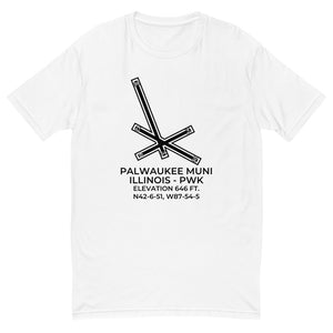 PALWAUKEE MUNICIPAL outside Chicago/Prospect Heights/Wheeling; ILLINOIS (IL) c.1998 T-shirt