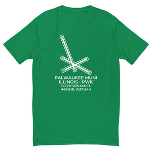 PALWAUKEE MUNICIPAL outside Chicago/Prospect Heights/Wheeling; ILLINOIS (IL) c.1998 T-shirt