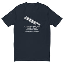 Load image into Gallery viewer, AL TAQADDAM AIR BASE (TQD; ORAT) T-shirt