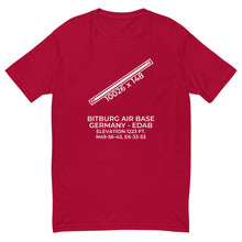 Load image into Gallery viewer, BITBURG AIR BASE (ex-EDAB; EDRB) in BITBURG; GERMANY T-shirt