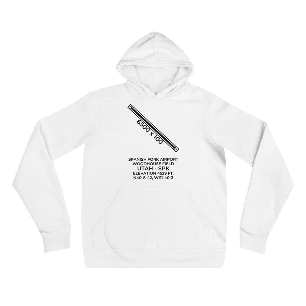 SPANISH FORK ARPT SPRINGVILLE-WOODHOUSE FIELD in SPANISH FORK; UTAH (SPK; KSPK) Hoodie