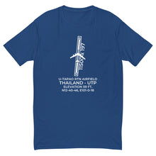 Load image into Gallery viewer, B-52 STRATOFORTRESS at U-TAPAO ROYAL THAI NAVY (RTN) AIRFIELD (UTP; VTBU) T-shirt