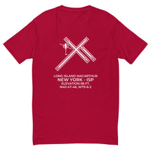 Load image into Gallery viewer, R44 at LONG ISLAND MACARTHUR (ISP; KISP) in RONKONKOMA; NEW YORK (NY) T-shirt