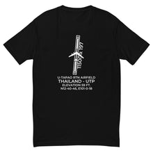 Load image into Gallery viewer, B-52 STRATOFORTRESS at U-TAPAO ROYAL THAI NAVY (RTN) AIRFIELD (UTP; VTBU) T-shirt