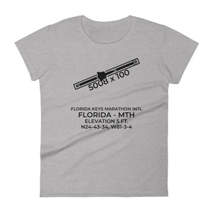 SR-71 at FLORIDA KEYS MARATHON INTL (MTH; KMTH) Women's Short Sleeve T-shirt