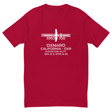 Load image into Gallery viewer, Cessna 172 at OXNARD; CALIFORNIA (OXR; KOXR) T-Shirt