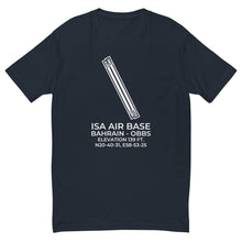 Load image into Gallery viewer, ISA AIR BASE (OBBS) in BAHRAIN (BH) T-shirt