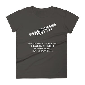 SR-71 at FLORIDA KEYS MARATHON INTL (MTH; KMTH) Women's Short Sleeve T-shirt