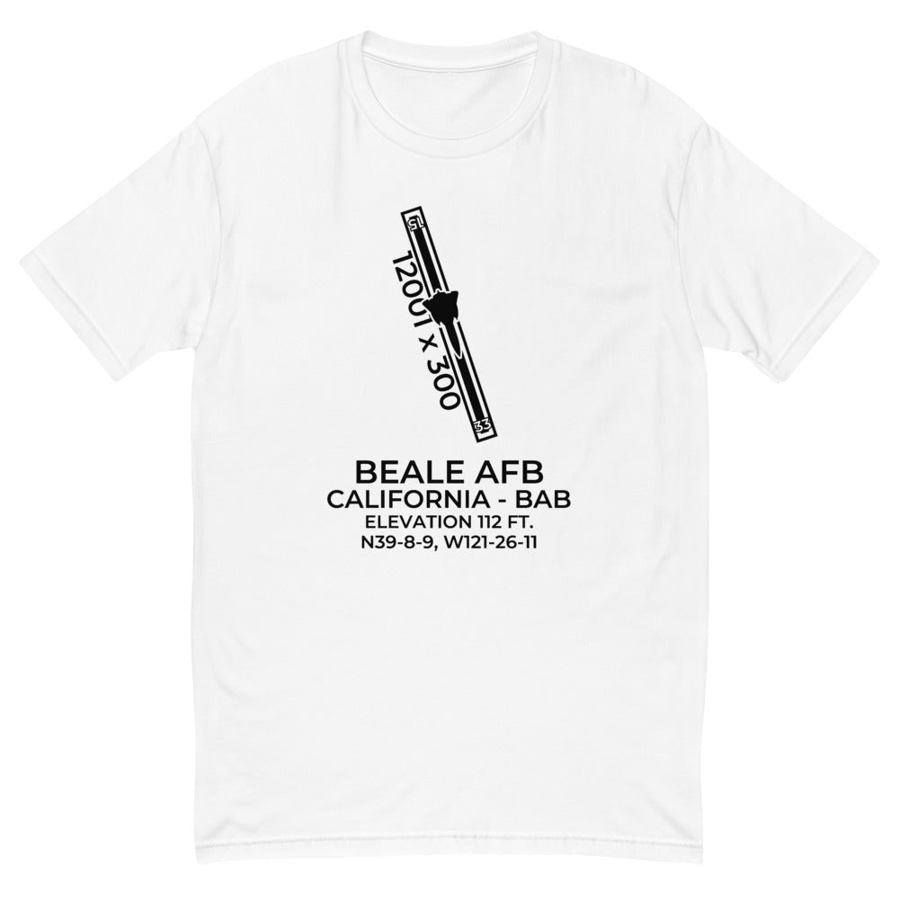 SR-71A at BEALE AFB (BAB; KBAB) near MARYSVILLE; CALIFORNIA (CA) T-shirt