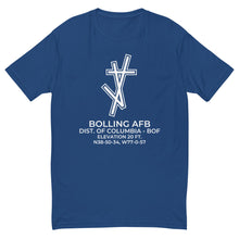 Load image into Gallery viewer, BOLLING AFB (BOF; KBOF) in WASHINGTON, D.C. c.1950s T-shirt