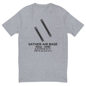 SATHER AIR BASE (BGW; ORBI) in BAGHDAD; IRAQ T-shirt